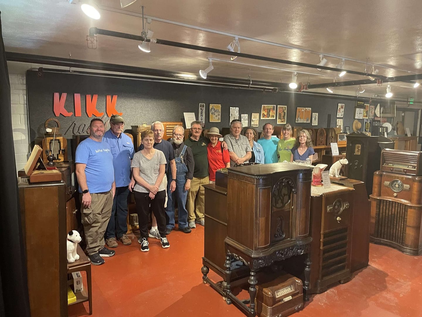 WCARA Members at Texas Broadcast Museum 5/4/2024